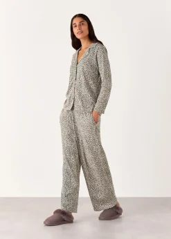 Leopard Print Mini Animal Print Pyjama Set