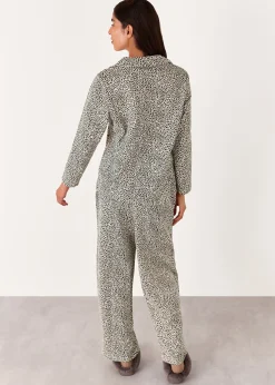 Leopard Print Mini Animal Print Pyjama Set