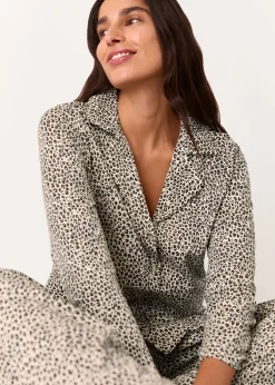 Leopard Print Mini Animal Print Pyjama Set
