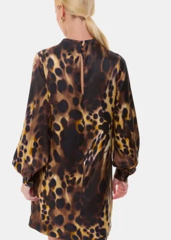 Leopard Print Misty Leopard Cleo Dress
