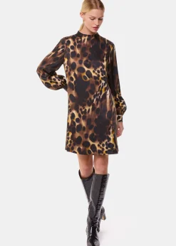 Leopard Print Misty Leopard Cleo Dress