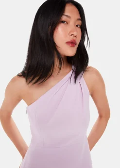 Lilac Bethan One Shoulder Maxi Dress