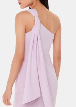 Lilac Bethan One Shoulder Maxi Dress