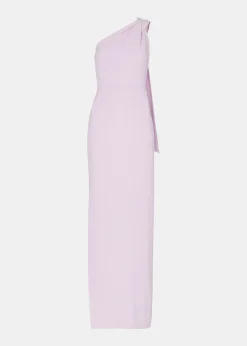 Lilac Bethan One Shoulder Maxi Dress
