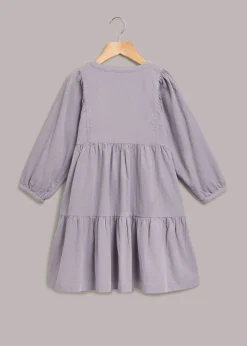 Lilac Nora Babycord Dress
