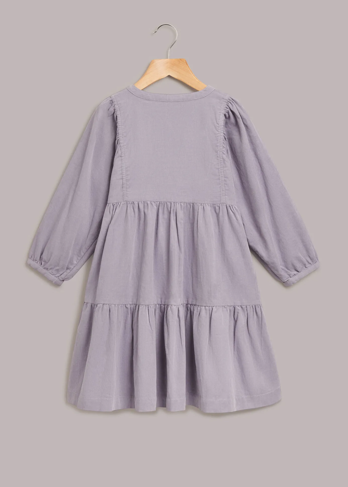 Lilac Nora Babycord Dress