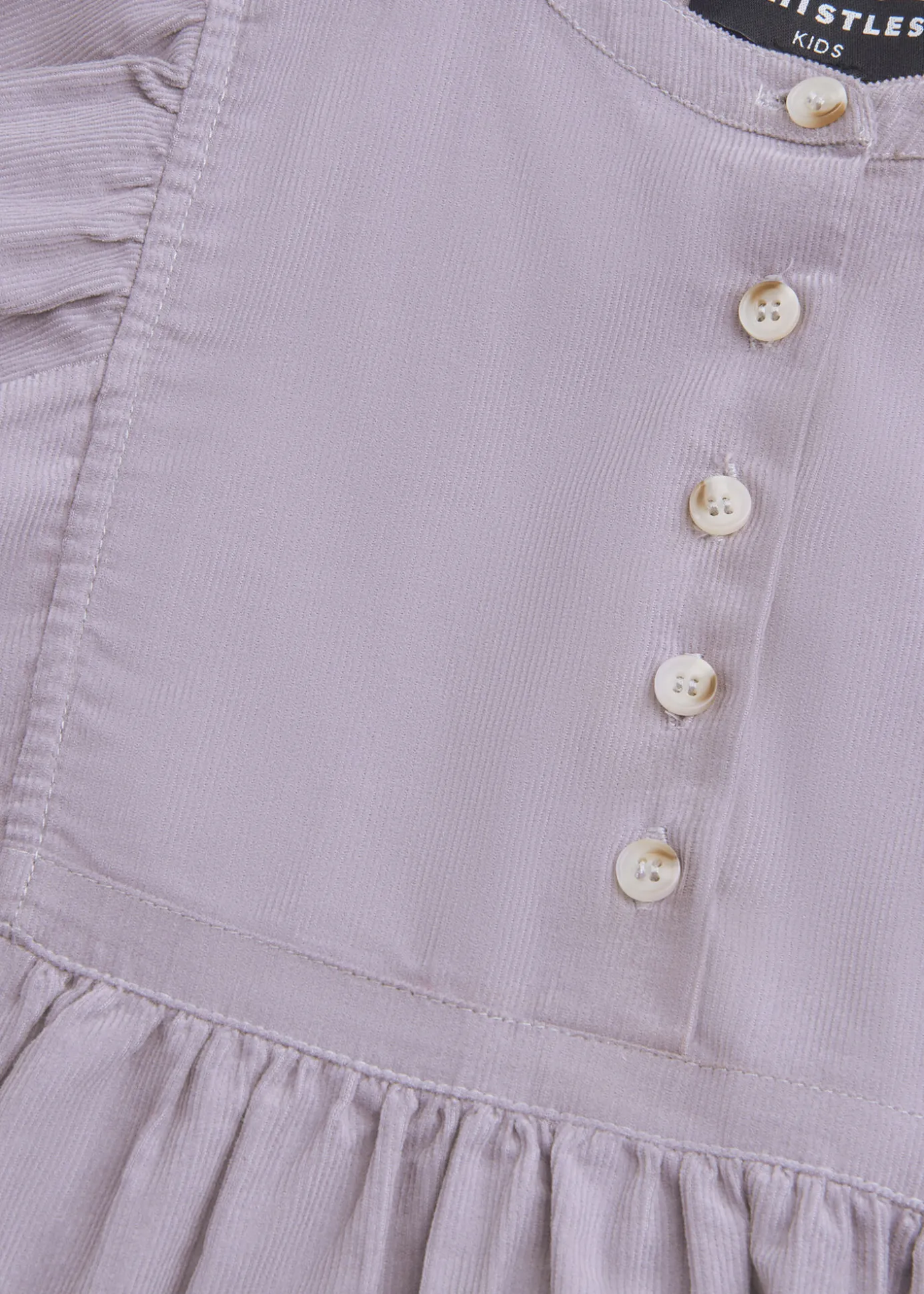Lilac Nora Babycord Dress