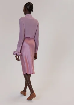 Lilac Whistles X Hai Bias Skirt