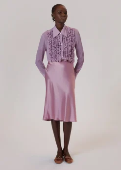 Lilac Whistles X Hai Bias Skirt