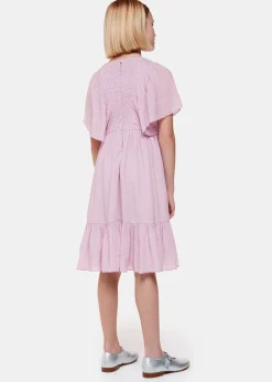 Lilac Willa Smocked Dress