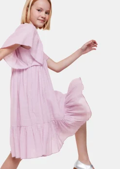 Lilac Willa Smocked Dress
