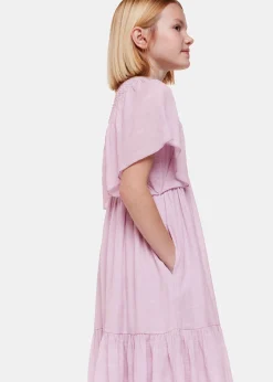 Lilac Willa Smocked Dress