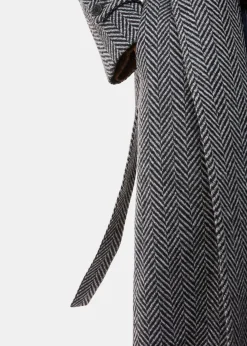 Multicolour Cosette Funnel Neck Coat
