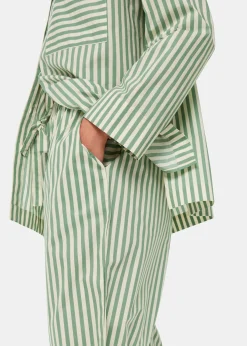 Multicolour Cotton Stripe Pyjama Bottom