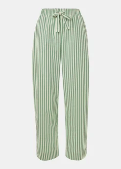 Multicolour Cotton Stripe Pyjama Bottom
