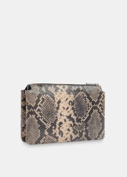 Multicolour Elita Snake Double Clutch