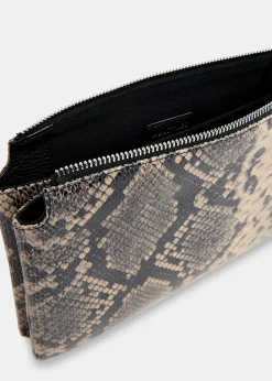 Multicolour Elita Snake Double Clutch