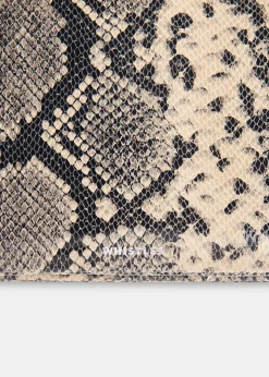 Multicolour Elita Snake Double Clutch