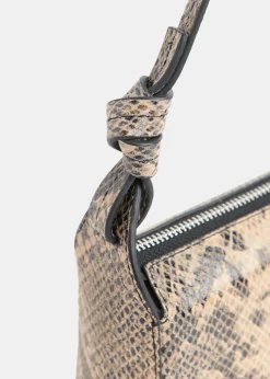 Multicolour Erica Snake Shoulder Bag