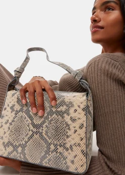 Multicolour Erica Snake Shoulder Bag