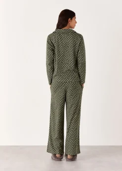 Multicolour Irregular Spot Print Pyjamas