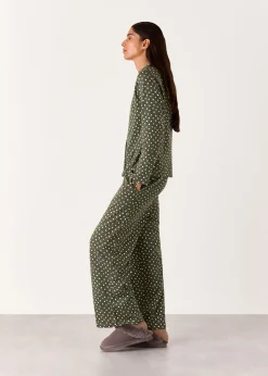 Multicolour Irregular Spot Print Pyjamas