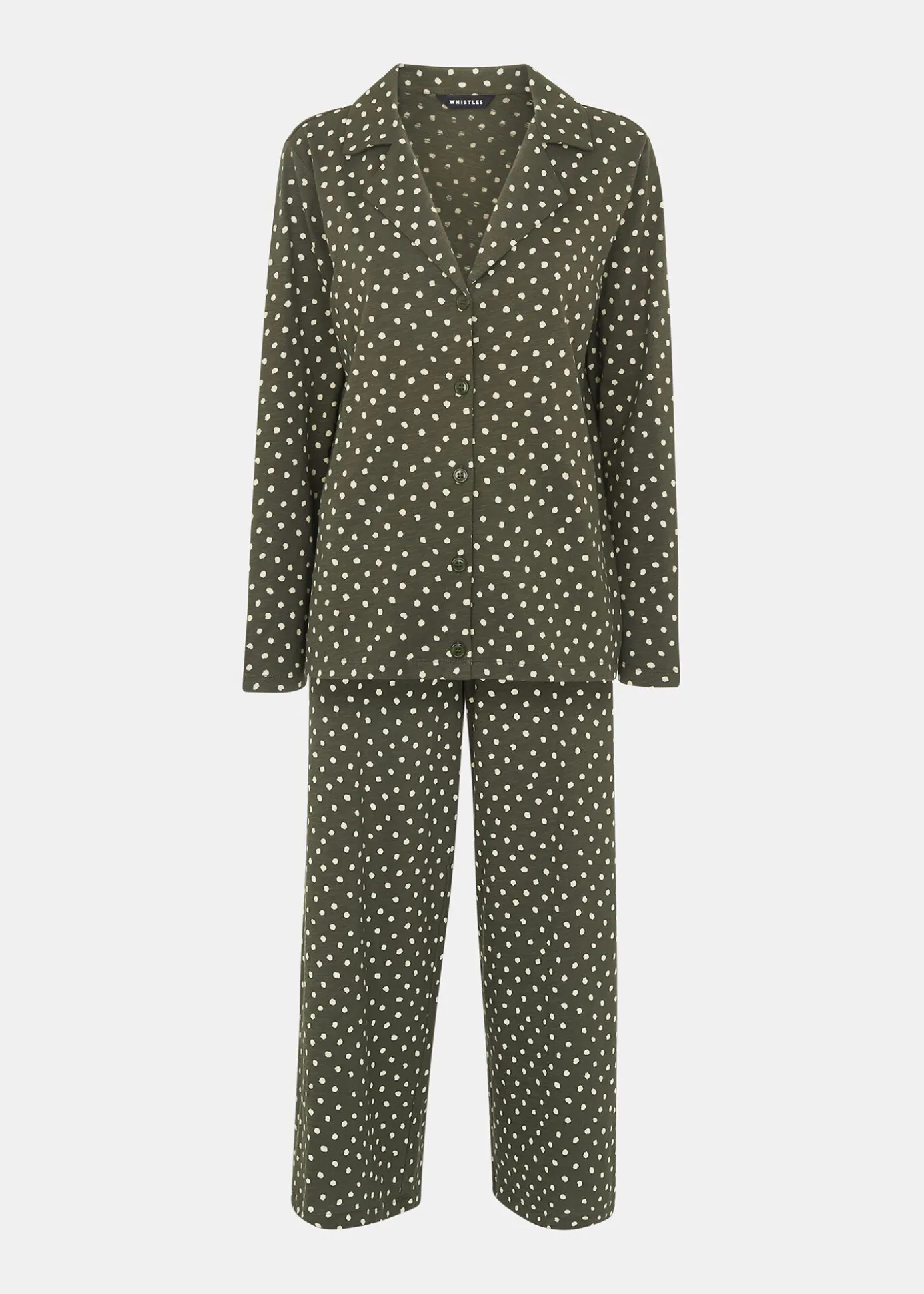 Multicolour Irregular Spot Print Pyjamas