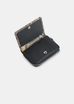 Multicolour Koa Snake Compact Purse