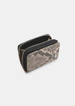 Multicolour Koa Snake Compact Purse