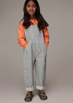 Multicolour Nico Stripe Dungaree