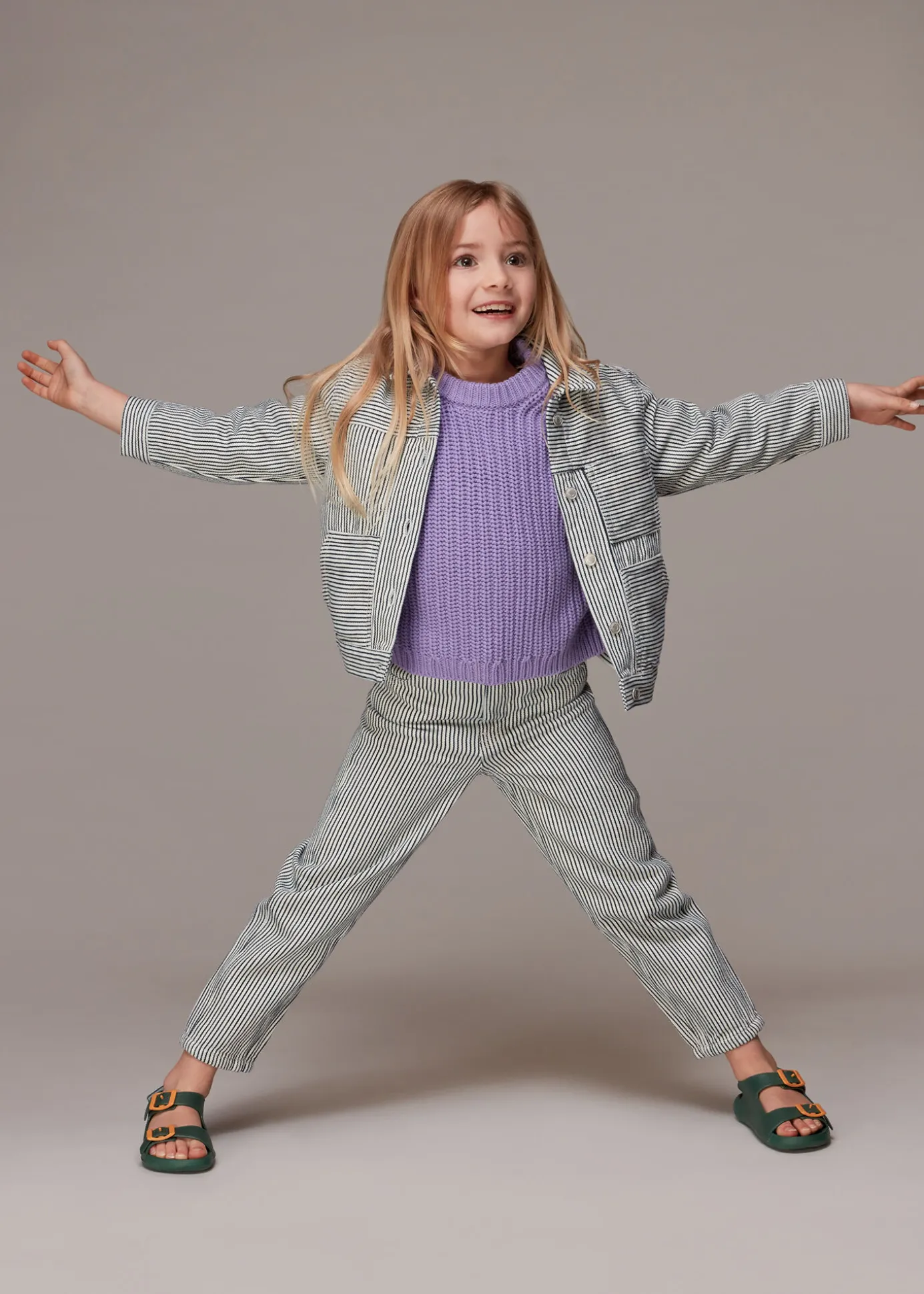 Multicolour Stripe Jean