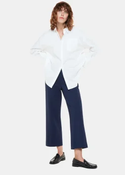 Navy Camilla Wide Leg Trouser