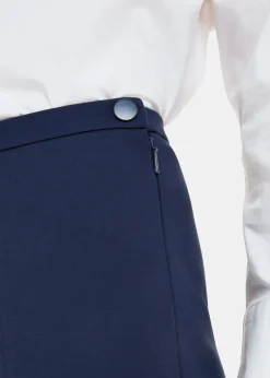 Navy Camilla Wide Leg Trouser