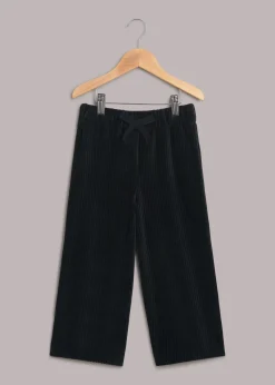 Navy Corduroy Pocket Trouser