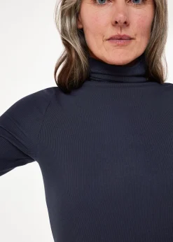 Navy Essential Ribbed Polo