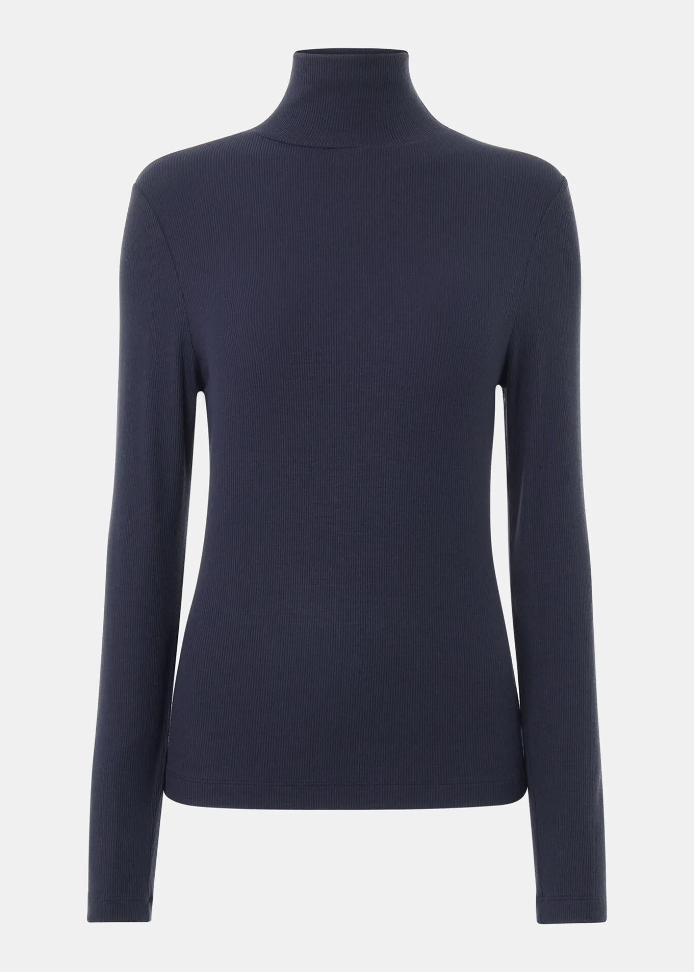 Navy Essential Ribbed Polo
