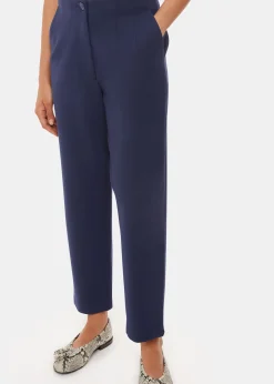 Navy Lila Ponte Trouser