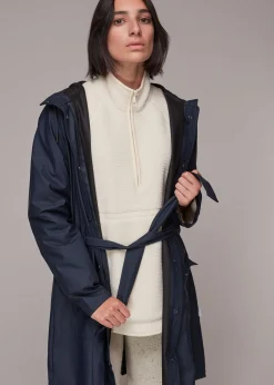 Navy Rains Curve Jacket