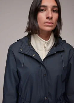 Navy Rains Curve Jacket