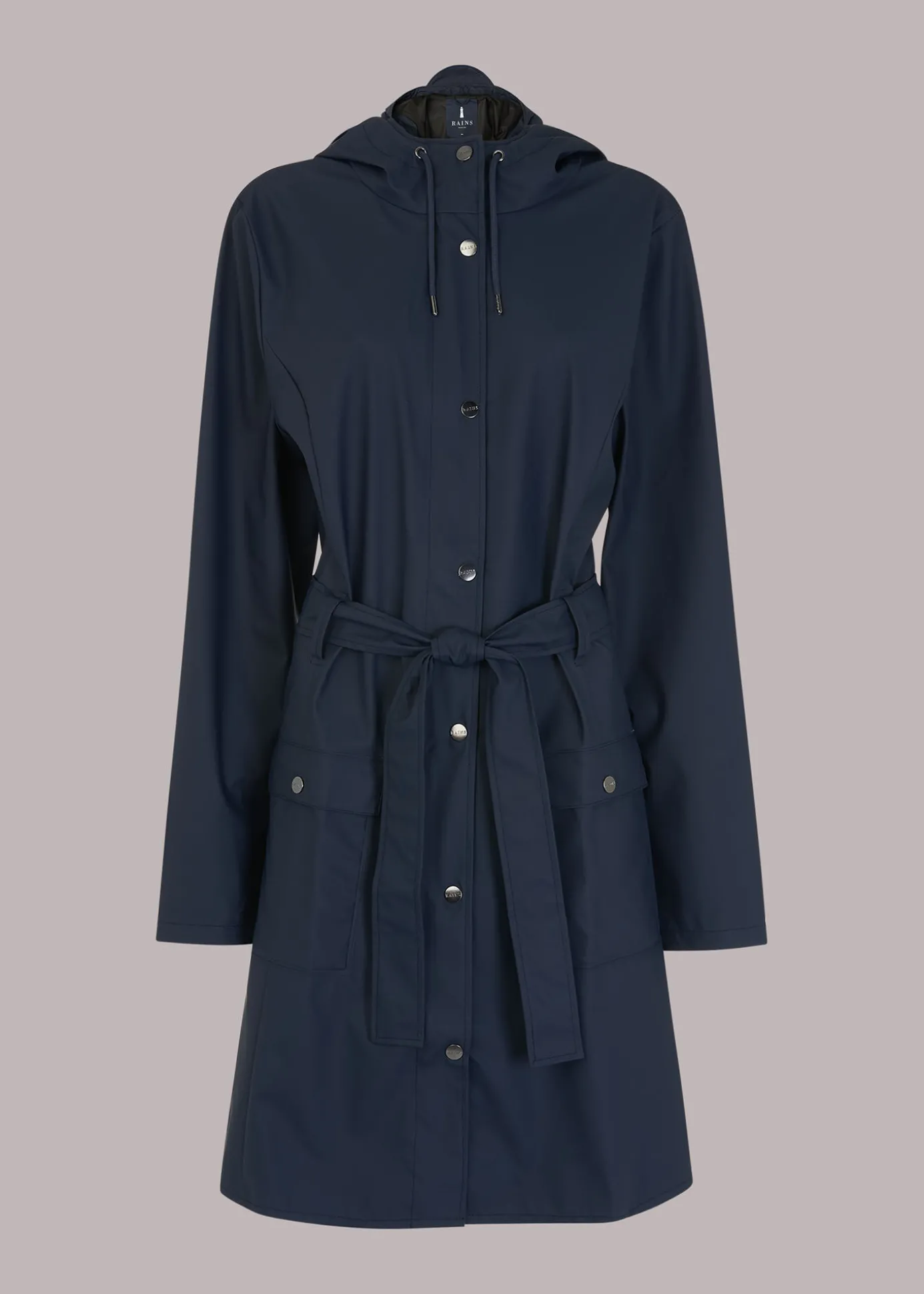 Navy Rains Curve Jacket