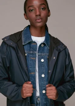 Navy Rains Jacket