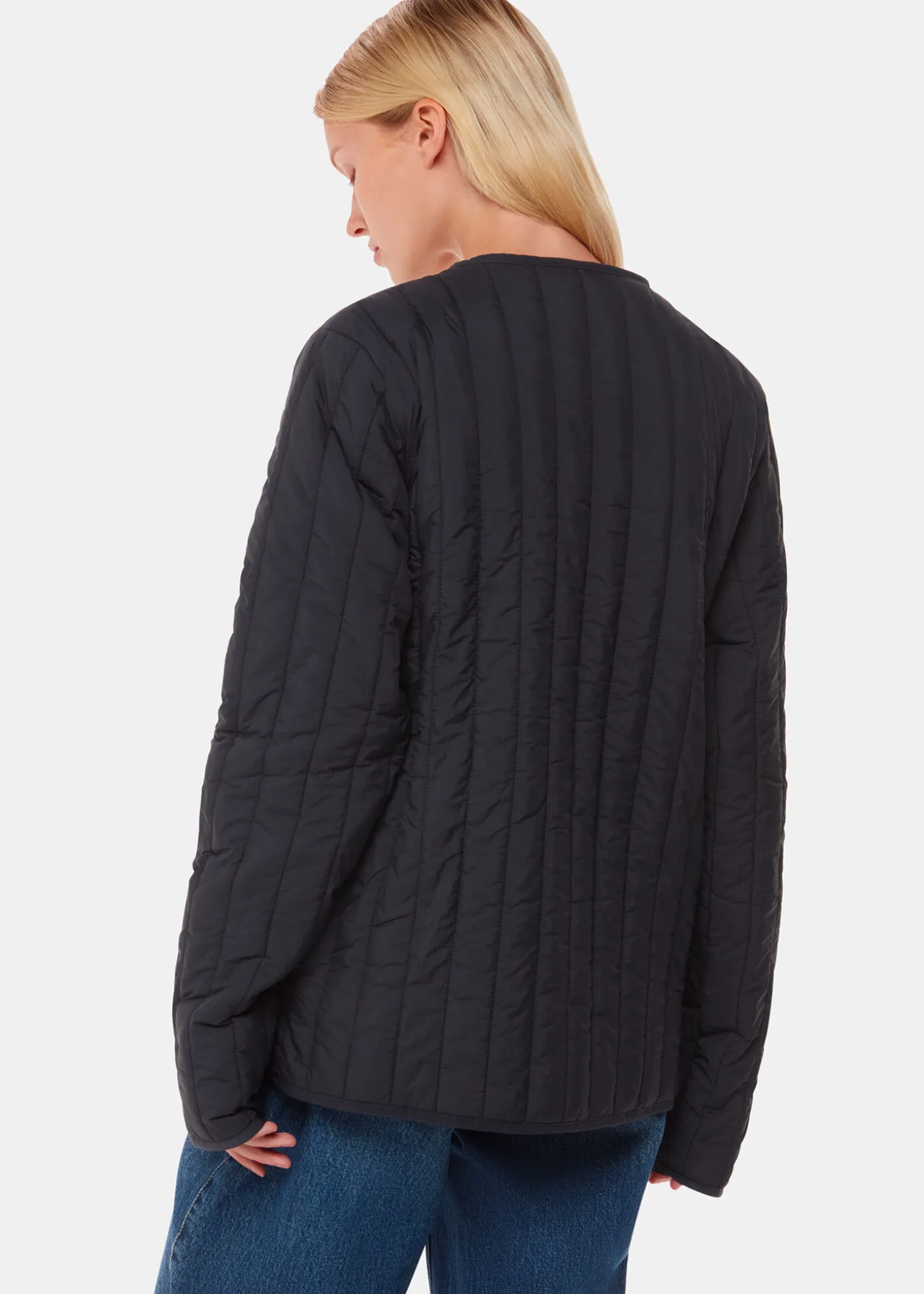 Navy Rains Liner Jacket