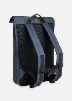 Navy Rains Rolltop Back Pack