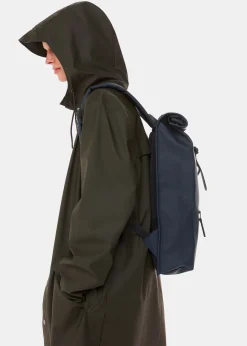 Navy Rains Rolltop Back Pack