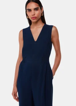 Navy Remmie Jumpsuit