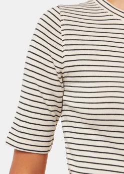 Navy Slim Stripe T-Shirt