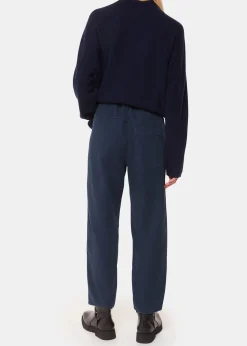 Navy Tessa Casual Trouser