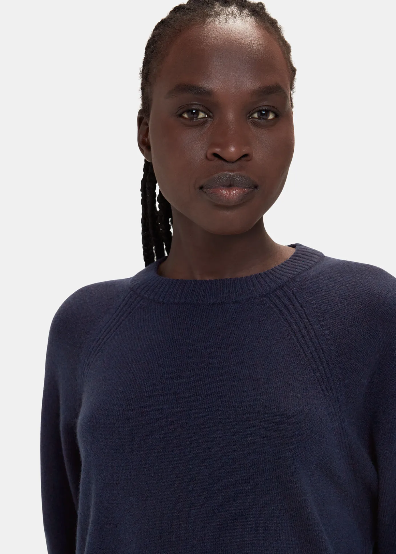 Navy Ultimate Cashmere Crew Neck