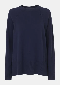 Navy Ultimate Cashmere Crew Neck
