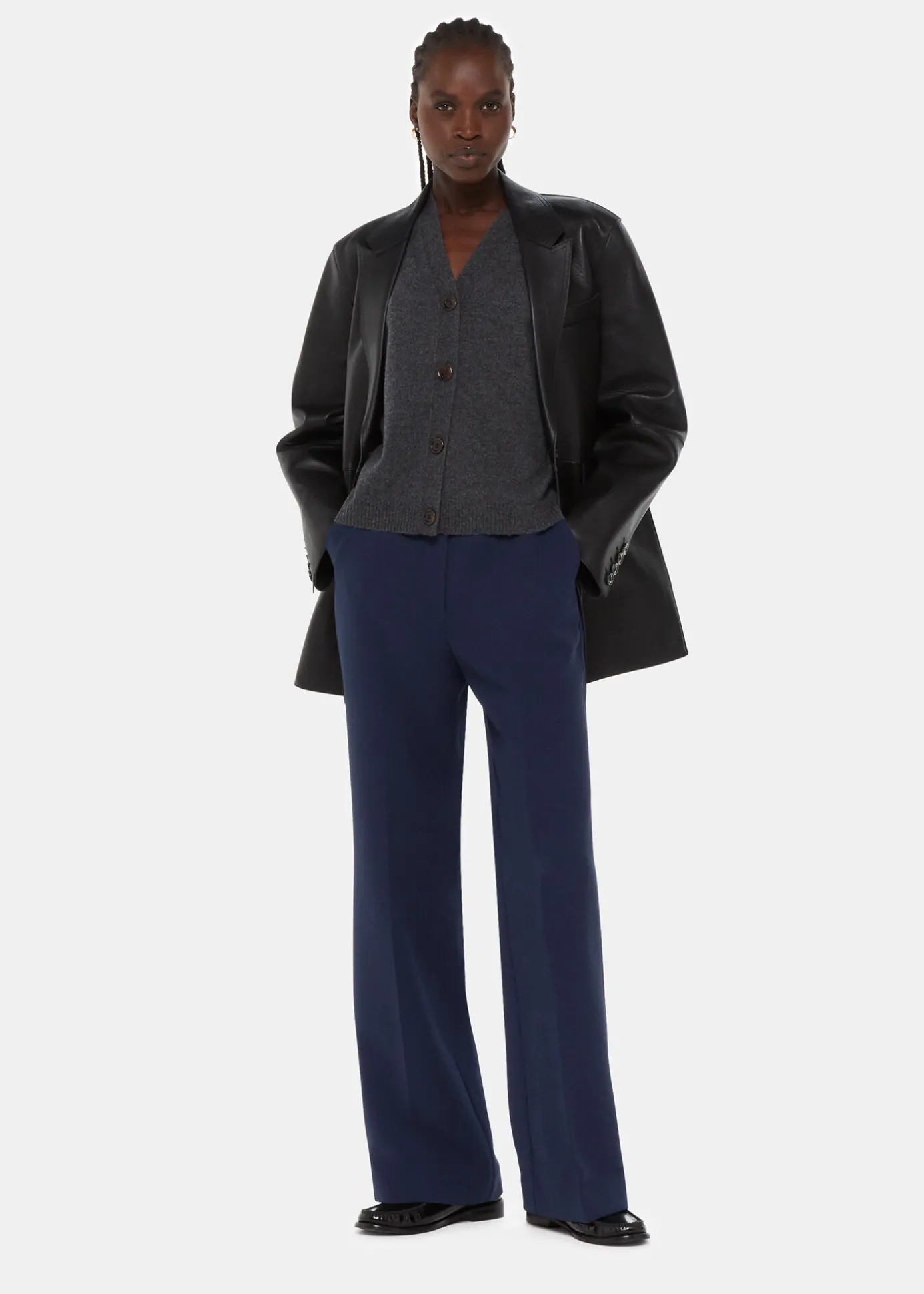 Navy Ultimate Full Length Trouser
